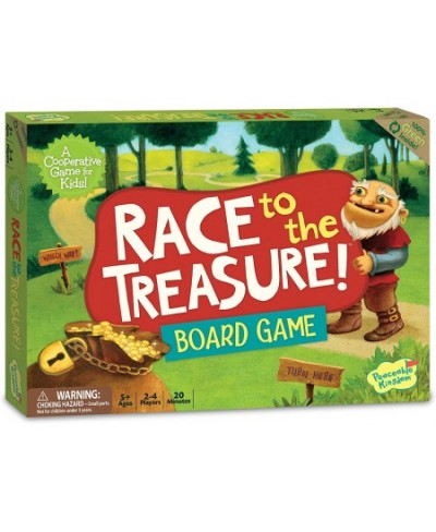 Race to the Treasure! Path Building Cooperative Board Games for Kids Ages 5+ 2 to 4 players $32.25 - Board Games