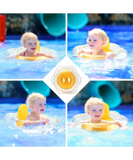 Baby Pool Floats with Safe Bottom Support Inflatable Swim Float for Kids 1-3 Years Old $27.09 - Swimming Pool & Outdoor Water...