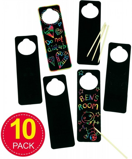 Scratch Art 23cm Assorted 10 Pack $15.74 - Kids' Drawing & Writing Boards