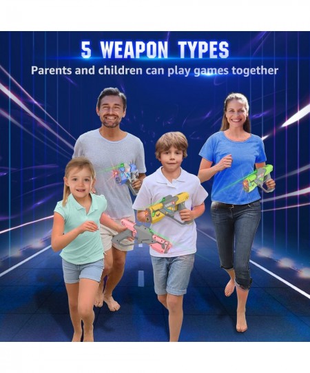 Laser Tag Guns Set of 4 Rechargeable Laser Tag Set Laser Gun Multi Function Lazer Tag Game Toy for Multi Player Teenager Kids...