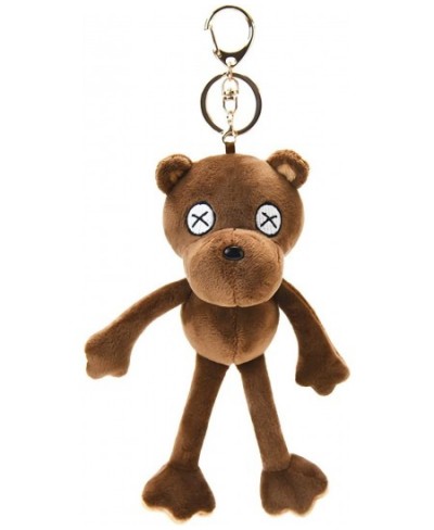 Animal Plush Keychain Cute Stuffed Toy and Interesting Backpack Doll Pendant for Kids or Friends (Pea Bear-Brown) $17.55 - St...