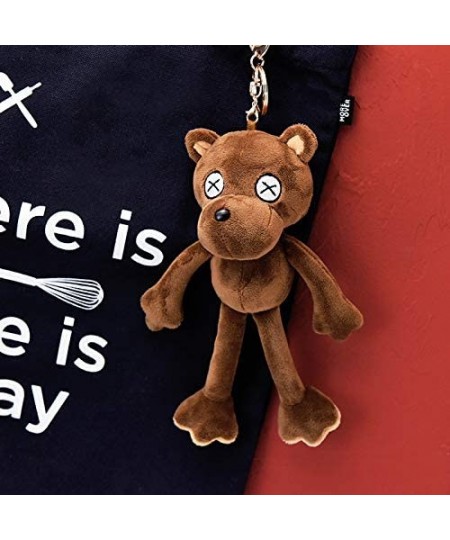 Animal Plush Keychain Cute Stuffed Toy and Interesting Backpack Doll Pendant for Kids or Friends (Pea Bear-Brown) $17.55 - St...