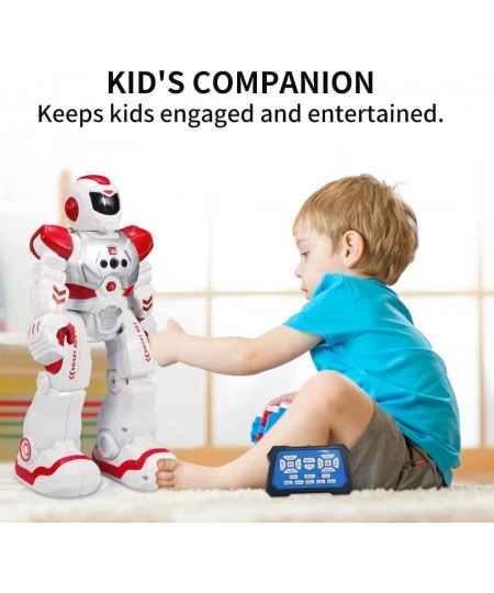 Remote Control RC Robots for Children Interactive Singing Walking Dancing Smart Programmable Robot LED Eyes Gesture Sensing R...