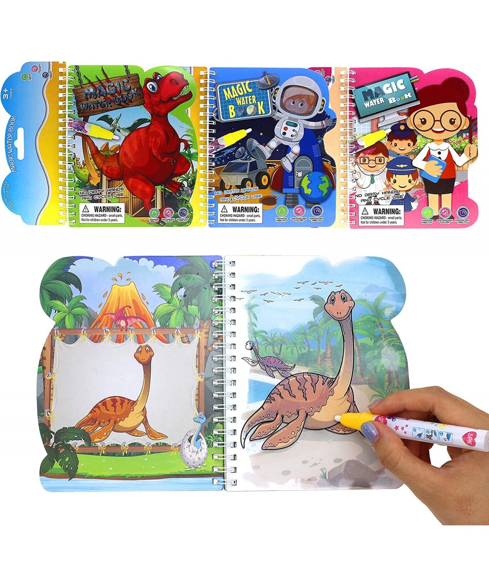 Water Coloring Books with Pen Painting Board Gift for Kids Drawing Toy $26.56 - Craft Kits