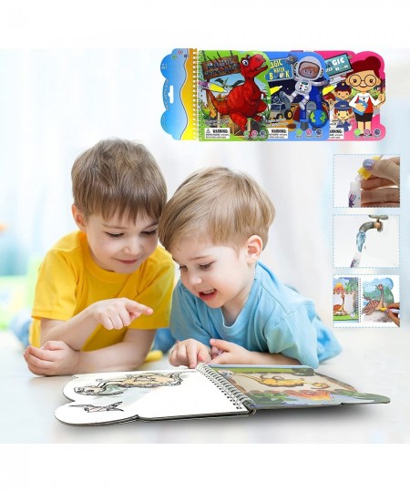 Water Coloring Books with Pen Painting Board Gift for Kids Drawing Toy $26.56 - Craft Kits