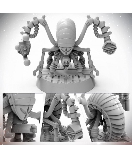 Archan Studio Starfinder Unpainted Miniatures: Anacite Laborer- 32mm Unpainted Plastic Miniatures - for Kids and Adults Ages ...