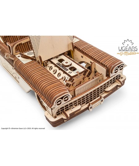 Mechanical Wooden 3D Puzzle Model Dream Cabriolet VM-05 $74.07 - 3-D Puzzles