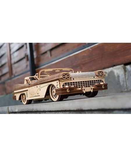 Mechanical Wooden 3D Puzzle Model Dream Cabriolet VM-05 $74.07 - 3-D Puzzles