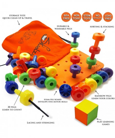 Peg Board Set - Egg Toy $42.62 - Early Development & Activity Toys