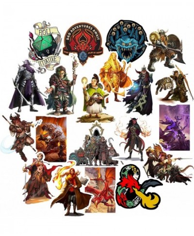 Dungeons and Dragons Stickers（20 pcs Large Size）Gifts Games DND Merch Party Supplies Decor Decals Vinyls for Suitcase Laptop ...