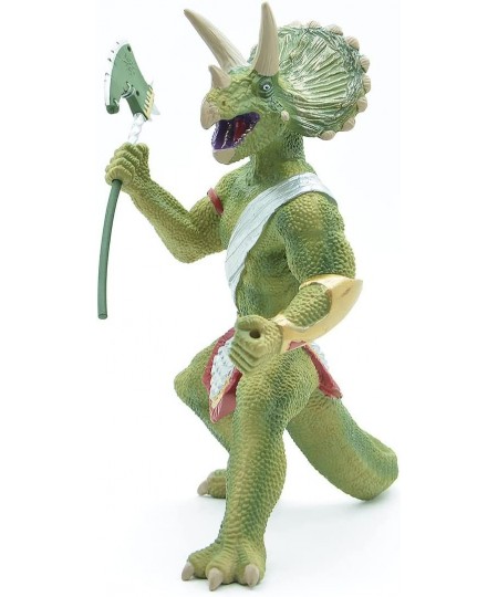 Dinosaur Toys - Triceratops Warrior - Action Figure – Green - 8 inch $31.47 - Action Figures