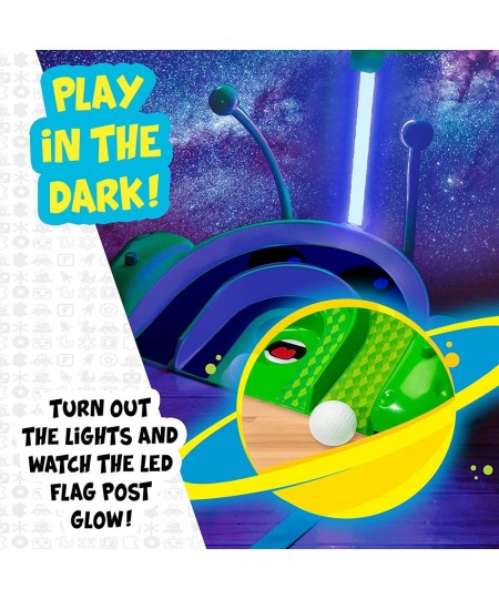 Franklin Galactic Golf - Mini Golf Set - Kids Blacklight Glowing Golf Set for Boys and Girls $64.11 - Toy Sports Products