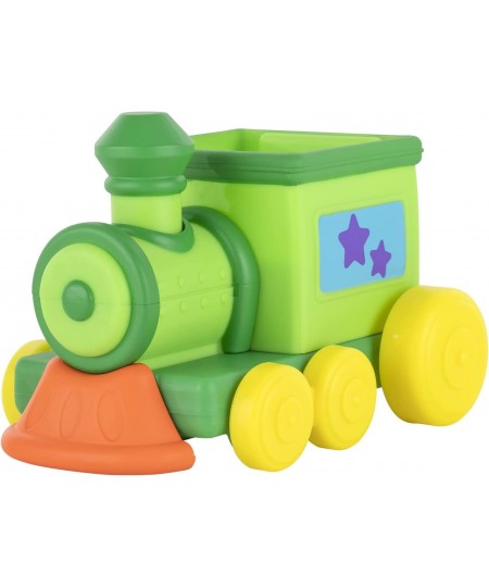 Musical Alphabet Train with JJ-Features Alphabet Train with Music Sounds & Phrases-4 Alphabet Wagons 1 JJ Conductor Figure-Pl...