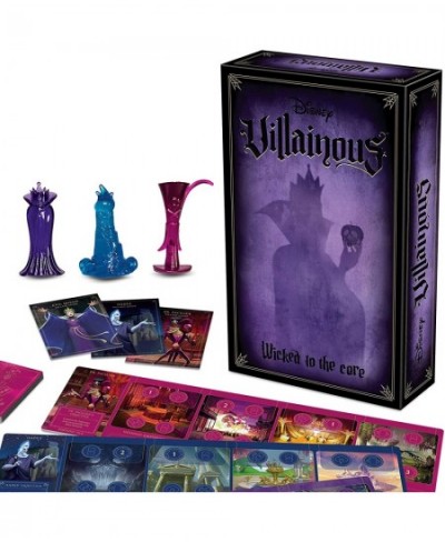 Disney Villainous: Wicked To The Core Strategy Board Game for Age 10 & Up - Stand-Alone & Expansion To The 2019 Toty Game of ...