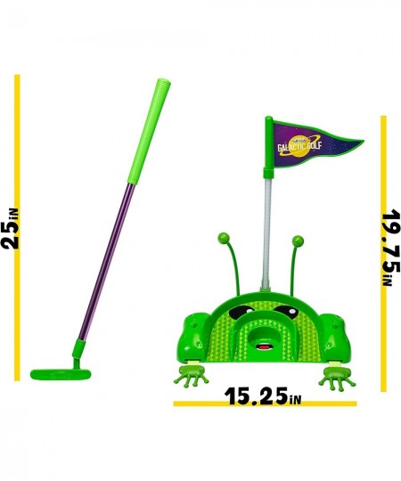 Franklin Galactic Golf - Mini Golf Set - Kids Blacklight Glowing Golf Set for Boys and Girls $64.11 - Toy Sports Products