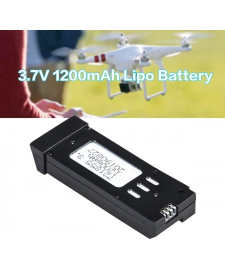 3.7V 1200Mah Lipo Battery 5Pcs 3.7V 1200Mah Lipo Battery with Charger Units Cable for E58 Jy019 Rc Drone Spare Parts Replace ...