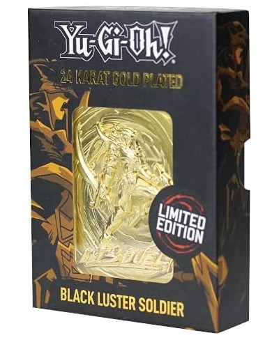 KON-YGO25G Yu-Gi-Oh-Limited Edition 24K Gold Plated Collectible Black Luster Soldier $37.86 - Trading Cards & Accessories