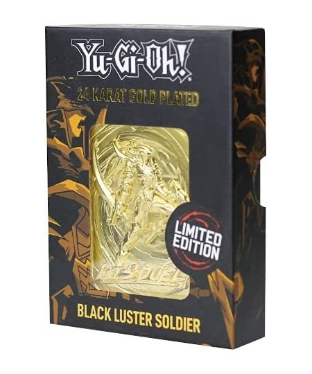 KON-YGO25G Yu-Gi-Oh-Limited Edition 24K Gold Plated Collectible Black Luster Soldier $37.86 - Trading Cards & Accessories