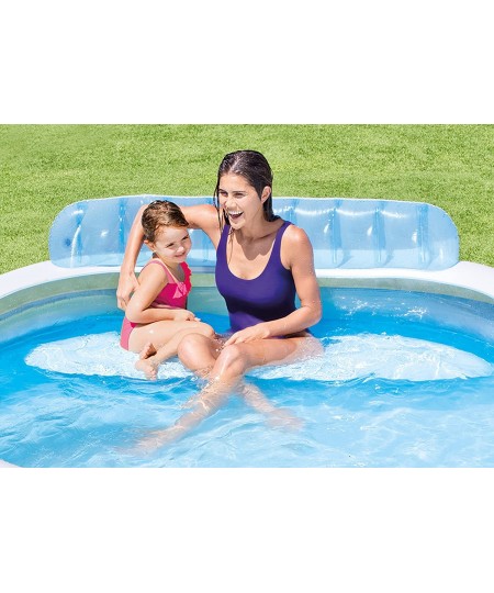 Swim Center™ Inflatable Family Lounge Pool 90" X 86" X 31" for Ages 3+ $76.46 - Swimming Pool & Outdoor Water Toys