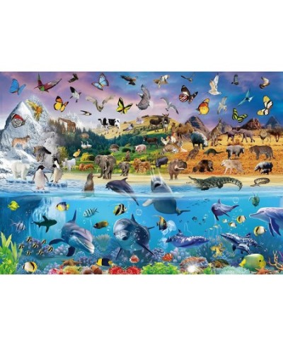 Puzzles for Kids - Underwater Adventure Island Jigsaw Puzzle for Kids 266 Pieces Jigsaw Puzzles - Every Piece is Unique Piece...