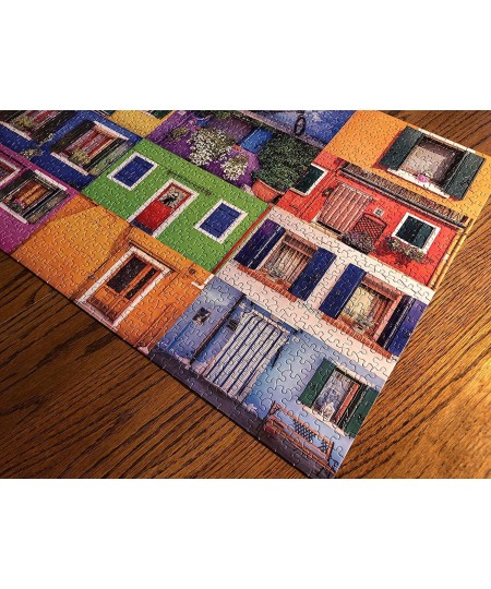 Jigsaw Puzzle Colorful Entryways 1000 Pieces $34.04 - Jigsaw Puzzles