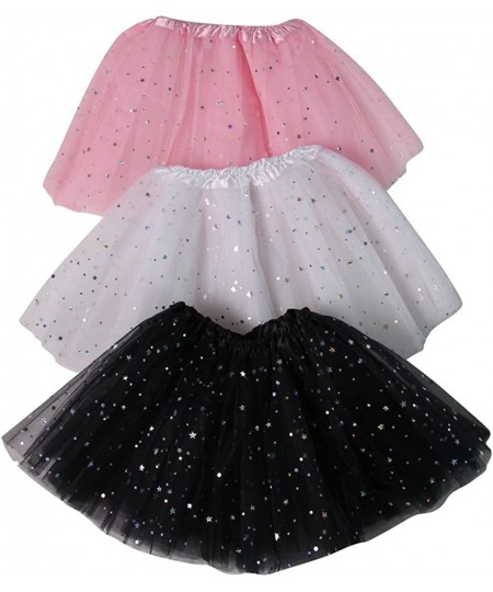 Girls Ballerina Sparkle or Chiffon Tutu Beginner 3 Pack Dress Up Set (Choose Color and Size) $20.75 - Kids' Dress-Up Accessories