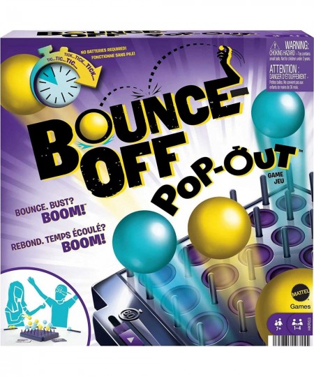 Bounce-Off Pop-Out Party Game for Family Teens Adults And Game Night Balls Go Flying No Batteries Required $30.27 - Card Games