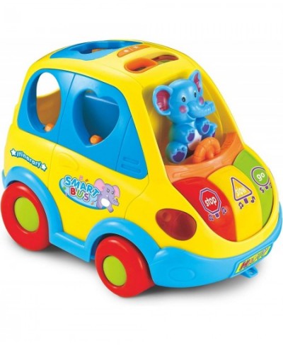 Clever Coupe – Car Shape Sorter with Music Lights and Movement – 5 Animal Shape Blocks 2 Sound Options 2 Play Modes – Activit...