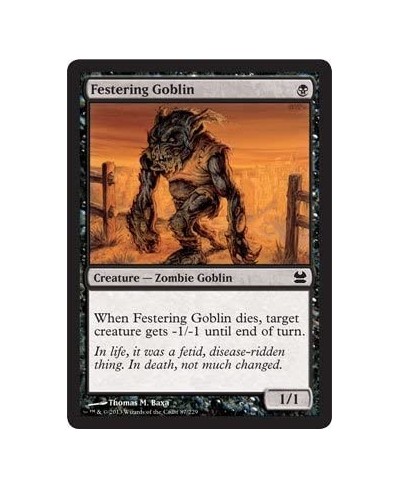 Festering Goblin (87) - Modern Masters $11.27 - Card Games