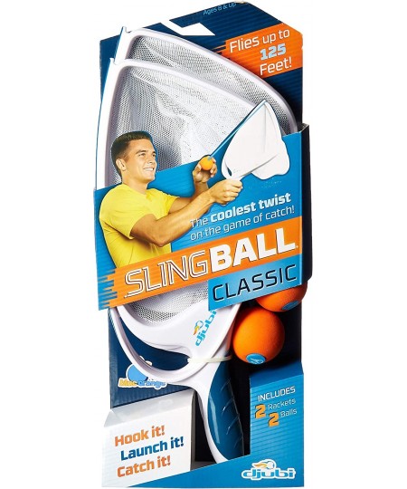 Djubi Classic - the Coolest New Twist on the Game of Catch! Slingball Classic White $29.54 - Toy Sports Products