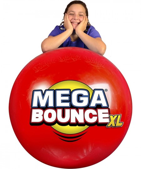 Mega Bounce XL - The World's Bounciest Inflatable Ball! Extra Large Bounce Ball for All Terrain Bounceability! Super Grip Gra...