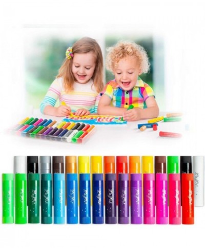 Tempera Paint Sticks 30 Bright Colors Solid Tempera Paint Sticks Quick Drying Easy to Color and Washable Paint Crayons for Ki...