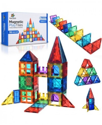 Magnetic Tiles Toy for 3 4 5 6 Year Old Boys Girls Kids & Toddlers Magnetic Blocks Building Set Magnetic Tiles for Kids STEM ...