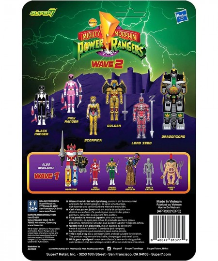 Mighty Morphin Power Rangers Pink Ranger 3.75 in Reaction Figure $27.85 - Action Figures