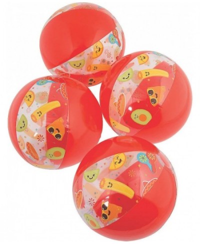 Fiesta Icons Medium Beach Balls - Set of 12 - Cinco de Mayo and Party Supplies $28.73 - Toy Sports Products