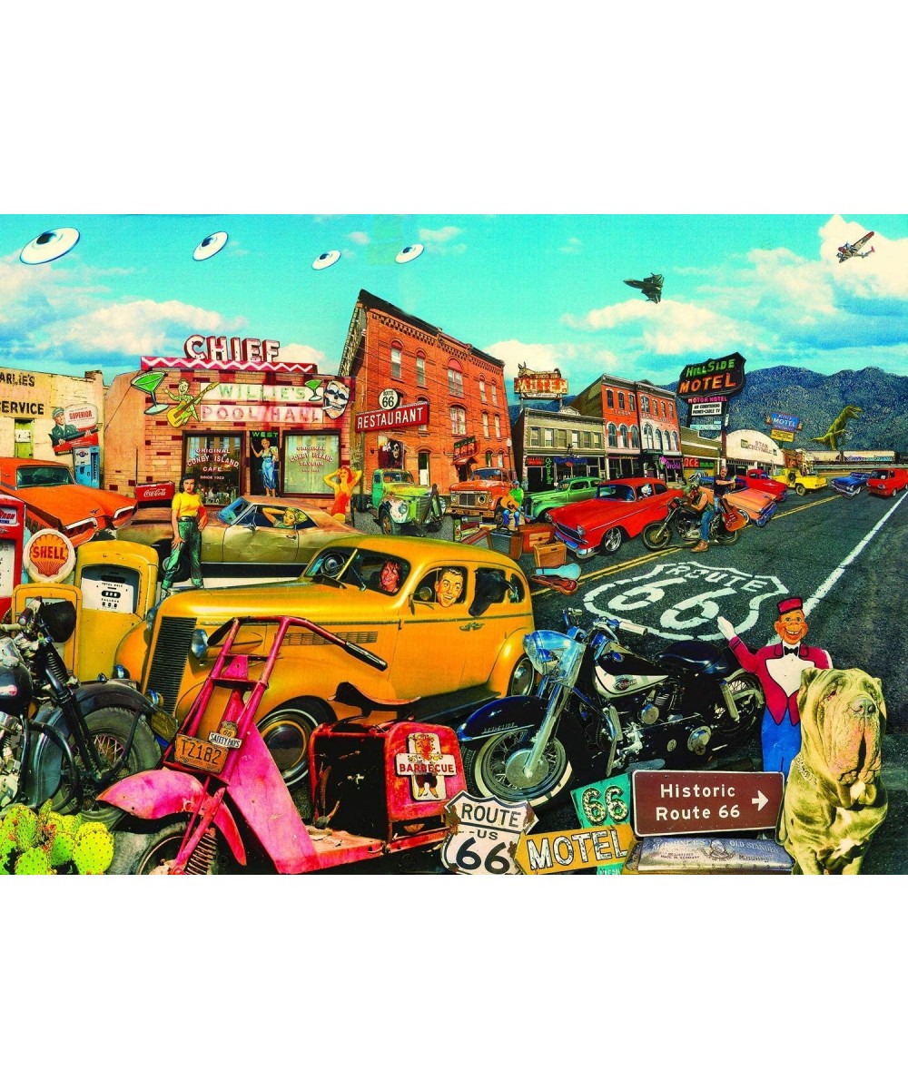 Willie's Pool Hall 500+ pc Jigsaw Puzzle $34.57 - Jigsaw Puzzles