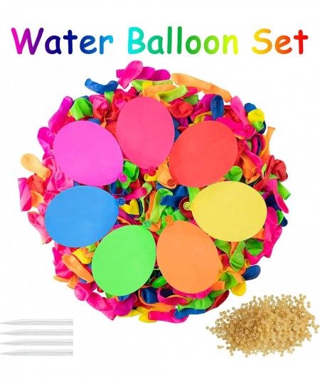 501PCS Water Balloons Toss Game and Refill Kits Colorful Balloons for Water Bomb Games Toss Game Banner for Water Balloons To...