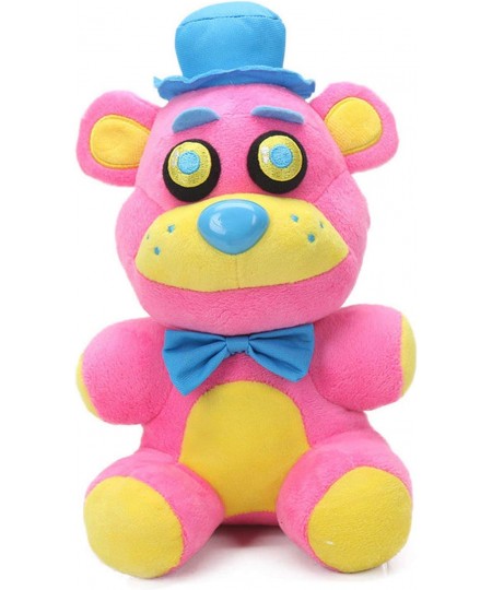 10"FNAF Toys Neon Five Nights At Freddy's Plush Foxy Cupcake Freddy Fazbear Black Light Collection Plushies Toy $42.22 - Plus...