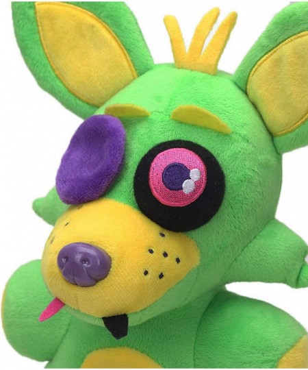 10"FNAF Toys Neon Five Nights At Freddy's Plush Foxy Cupcake Freddy Fazbear Black Light Collection Plushies Toy $42.22 - Plus...