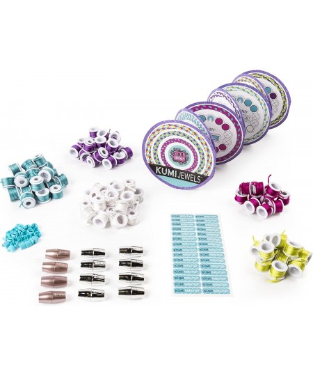 KumiJewels Fashion Pack Makes Up to 12 Bracelets with The KumiKreator for Ages 8 and Up $43.24 - Kids' Dress-Up Accessories