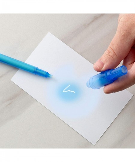 Invisible Ink Pen Marker Secret spy Message Writer 24 pcs with uv Light Fun Activity Entertainment for Kids Party Favors Idea...