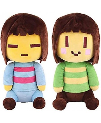 Set of 2 Undertale 8" Chara and Frisk Plush Figure Toy Stuffed Toy Doll for Children $39.38 - Plush Figure Toys