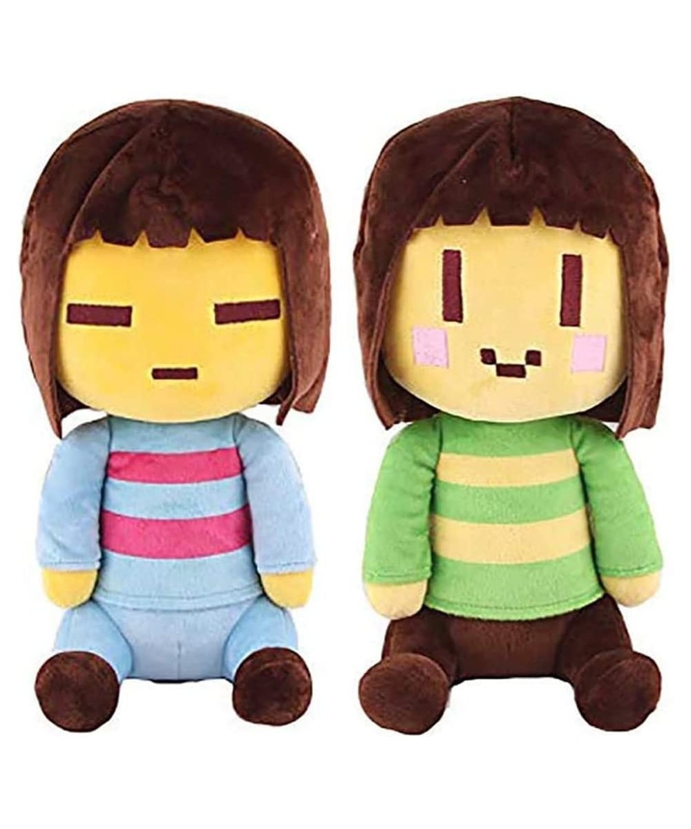 Set of 2 Undertale 8" Chara and Frisk Plush Figure Toy Stuffed Toy Doll for Children $39.38 - Plush Figure Toys