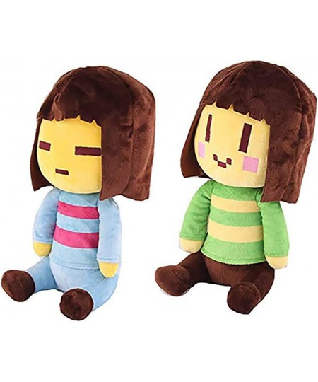 Set of 2 Undertale 8" Chara and Frisk Plush Figure Toy Stuffed Toy Doll for Children $39.38 - Plush Figure Toys