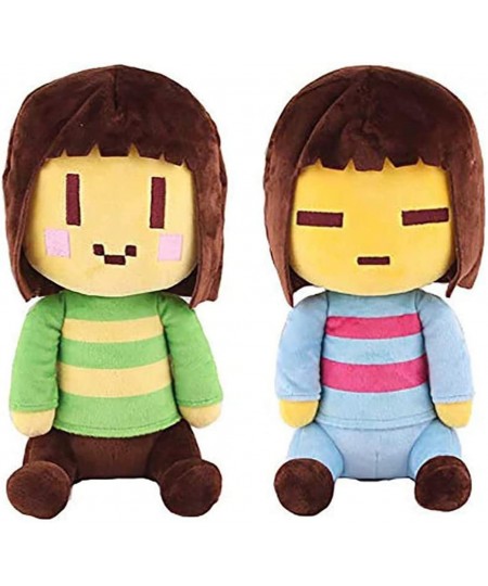 Set of 2 Undertale 8" Chara and Frisk Plush Figure Toy Stuffed Toy Doll for Children $39.38 - Plush Figure Toys