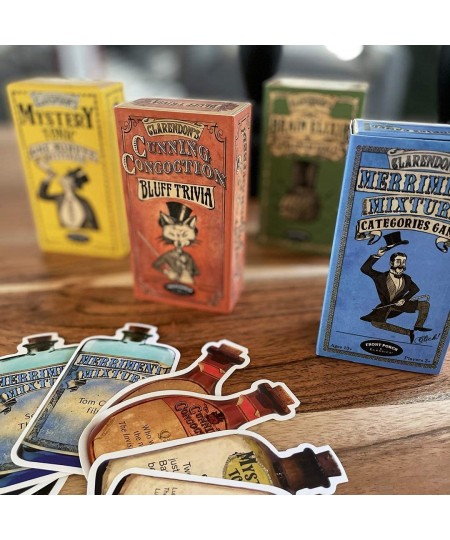 Claredon's Mystery Tonic Vintage One Minute Mystery Card Game for 2 or More Players Ages 10 and Up $17.85 - Card Games