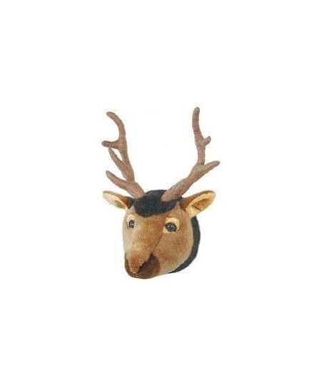 WMS303 Friendly Faces Mini Elk Plush Animal Wall Decor Trophy Mount Friendly Faces Mini Elk Plush Animal Trophy Mount $35.64 ...