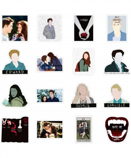 The Twilight Saga Stickers 50 Pcs Waterproof Removable Lovely Beautiful Stylish Teen Stickers Suitable for Boys and Girls in ...