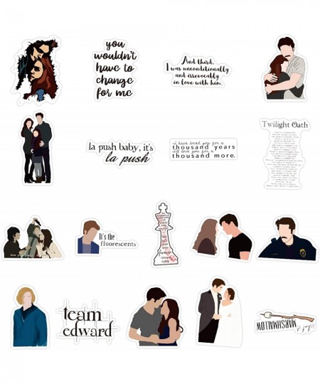 The Twilight Saga Stickers 50 Pcs Waterproof Removable Lovely Beautiful Stylish Teen Stickers Suitable for Boys and Girls in ...