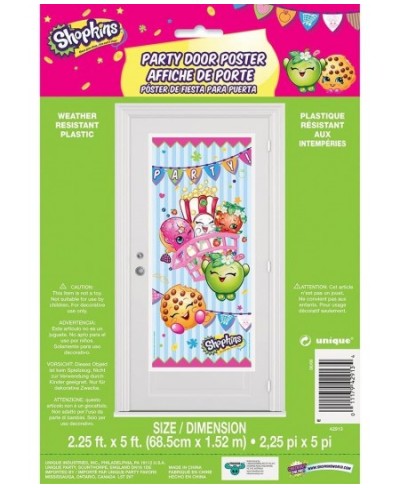 Plastic Shopkins Door Poster 60" x 27 $12.94 - Piñatas